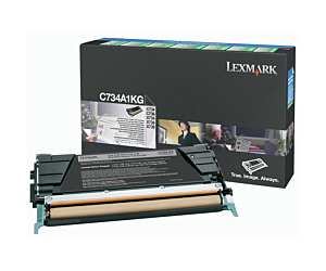 Kaseta z tonerem Lexmark do C-734/736 | zwrotny | 8 000 str. | black