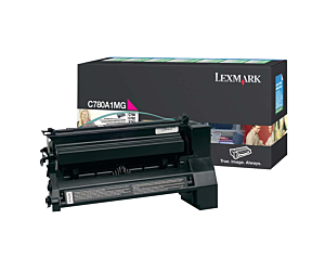 Kaseta z tonerem Lexmark do C-780/782 | zwrotny | 6 000 str. | magenta