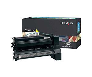 Kaseta z tonerem Lexmark do C-780/782 | zwrotny | 6 000 str. | yellow