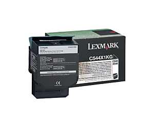 Kaseta z tonerem Lexmark do C544 | zwrotny | 6 000 str. | black