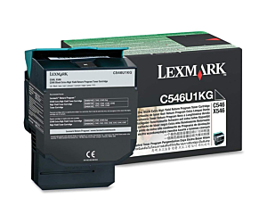 Kaseta z tonerem Lexmark do C546 | zwrotny | 8 000 str. | black