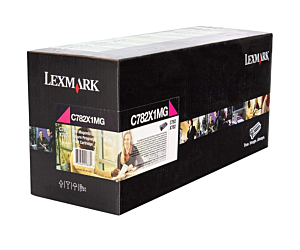 Kaseta z tonerem Lexmark do C782 | zwrotny | 15 000 str. | magenta