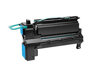 Kaseta z tonerem Lexmark do C792, X792 | zwrotny | 6 000 str. | cyan