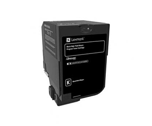 Kaseta z tonerem Lexmark do CS720de/CS720dte | zwrotny | 20 000 str. | czarny