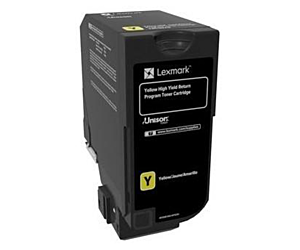 Kaseta z tonerem Lexmark do CS725de/CS725dte | zwrotny | 12 000 str. | yellow
