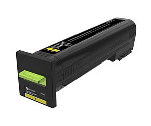 Kaseta z tonerem Lexmark do CS820/ CX825 | zwrotna | 8 000 str. | YELLOW