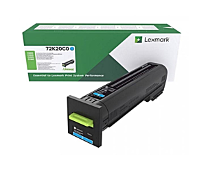 Kaseta z tonerem Lexmark do CS820dte/ CS820de | zwrotna | 22 000 str. | CYAN