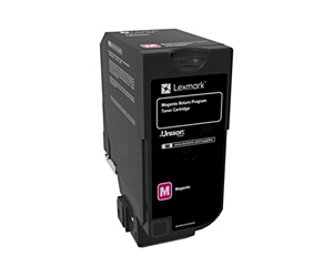 Kaseta z tonerem Lexmark do CX725de | zwrotna | 16 000 str. | MAGENTA