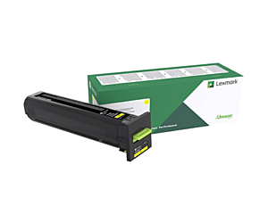 Kaseta z tonerem Lexmark do CX820/CX825/CX860 | zwrotna | 17 000 str. | YELLOW