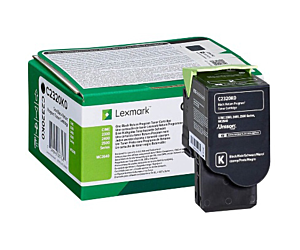 Kaseta z tonerem Lexmark do MC2640/C2325/ C2425 | zwrotna | 1 000 str. | BLACK