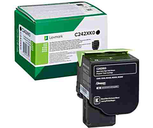 Kaseta z tonerem Lexmark do MC2640/ C2535/C2425 | zwrotna | 6 000 str.| BLACK