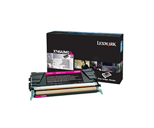 Kaseta z tonerem Lexmark do X-746/748 | korporacyjny | 7 000 str. | magenta