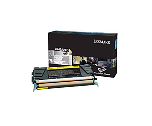 Kaseta z tonerem Lexmark do X-746/748 | korporacyjny | 7 000 str. | yellow