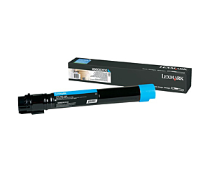 Kaseta z tonerem Lexmark do X-950/952/954 | 22 000 str. | cyan