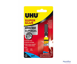 Klej UHU SUPER GLUE w żelu 3g 40360