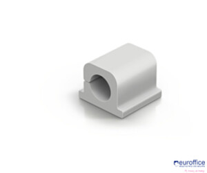 Klips samoprzylepny na 1 kabel(6)grafit 504237 CAVOLINE CLIP PRO DURABLE