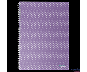 Kołonotatnik ColourBreeze A4, w kratkę, lawendowy Esselte 628479
