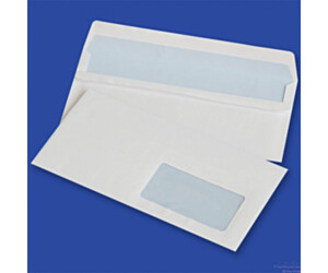 Koperty DL SK białe 75g okno prawe 45x90mm (1000szt.) NC samoklejące 11221200