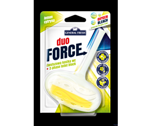 Kostka do WC DUO FORCE zawieszka 40g cytryna GENERAL FRESH