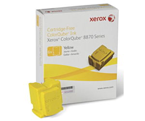 Kostki barwiące Xerox do ColorQube 8870 | 17 300 str. | yellow