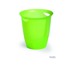 Kosz na śmieci 16l jasnozielony przezroczysty DURABLE 1701710017