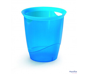 Kosz na śmieci 16l niebieski przezroczysty DURABLE 1701710540