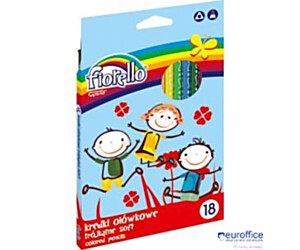 Kredki ołówkowe FIORELLO SUPER SOFT