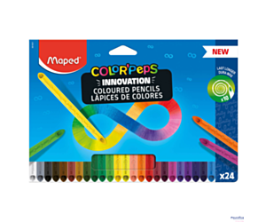 Kredki z grafitu Infinity 24 szt kartonowe etui 861601