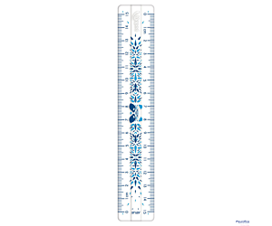 Linijka Study niełamliwa mini friends 15 cm mix kol. torebka 245301 Maped