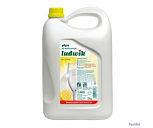LUDWIK Płyn do naczyń 5L cytrynowy 30167