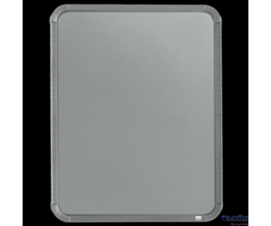 Magnetyczna tabliczka suchościeralna Nobo 280x360mm, srebrna QB05442CD