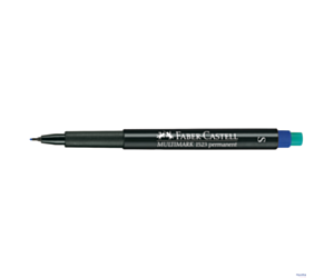 Foliopis z gumką OHP MULTIMARK S 0.4 niebieski FABER-CASTELL 152351