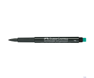 Foliopis z gumką OHP MULTIMARK F 0.6 czarny FABER-CASTELL 151399