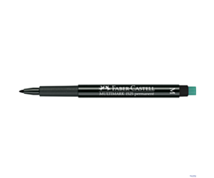 Foliopis z gumką OHP MULTIMARK M 1.0 czarny 152599 FABER-CASTELL