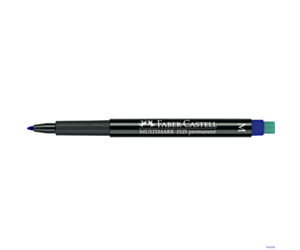Foliopis z gumką OHP MULTIMARK M 1.0 niebieski FABER-CASTELL