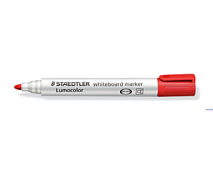 Marker suchościeralny 351-2czerwony STAEDTLER