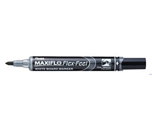 Marker MAXIFLO z elastyczną końcówką FLEX FEEL czarny MWL5SBF -A PENTEL