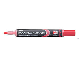 Marker MAXIFLO z elastyczną końcówką FLEX FEEL czerwony MWL5SBF -B PENTEL