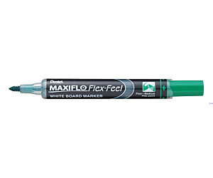 Marker MAXIFLO z elastyczną końcówką FLEX FEEL zielony MWL5SBF -D PENTEL