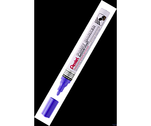 Marker olejowy Pentel średnia okrągła końcówka, MMP10-V fioletowy