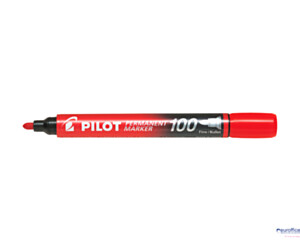 Marker Permanentny SCA-100 czerwony PILOT SCA-100-R