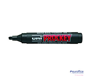 Marker permanentny UNI PM-126 czarny ścięty PROCKEY