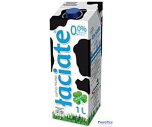 Mleko ŁACIATE UHT 0% 1L