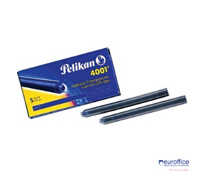 Naboje PELIKAN długie GTP/5 czarne 310615