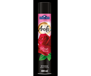 Odświeżacz powietrza AROLA Spray 400ml róża GENERAL FRESH