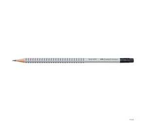 Ołówek GRIP 2001/B z Gumką FABER-CASTELL