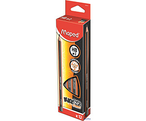 Ołówek BLACKPEPS JUMBO HB 854021 MAPED
