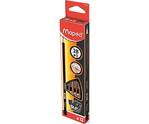 Ołówek drewniany Blackpeps 2B MAPED 850022