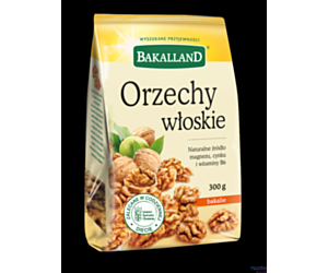 Orzechy włoskie 300g BAKALLAND