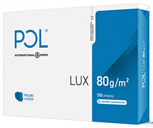 Papier xero A3 POLLUX 80g klasa białości B